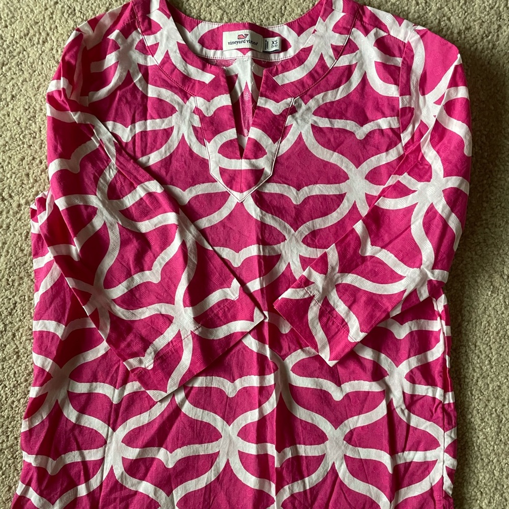 Pink Pattern Tunic